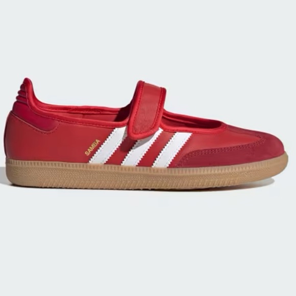 New adidas Samba Jane Scarlet Red - Picture 2 of 12